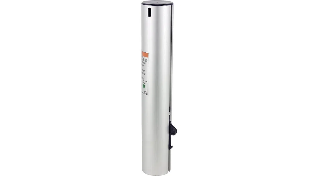 3310712-L – SPRINGFIELD Boat Seat Pedestal, Fixed Height Pedestal 12 Inch Post Height 2-3/8 Inch Post Diameter Anodiz...